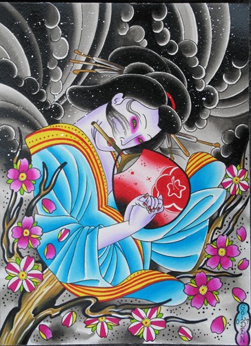 Tattoos - GEISHA - 24304